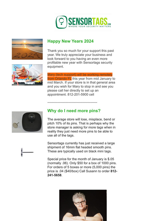 ❤️  Sensortags Newsletter    Customer