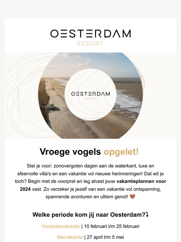 Vroege vogels opgelet! 🤎