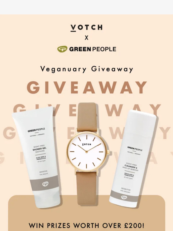 Veganuary Exclusive: A Giveaway You Can't Miss!