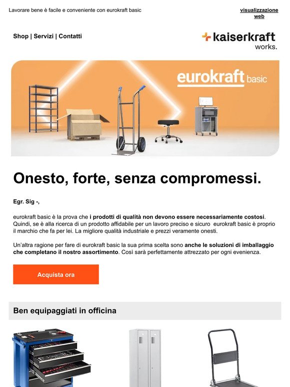 eurokraft basic: prodotti di alta qualità ad un prezzo imbattibile