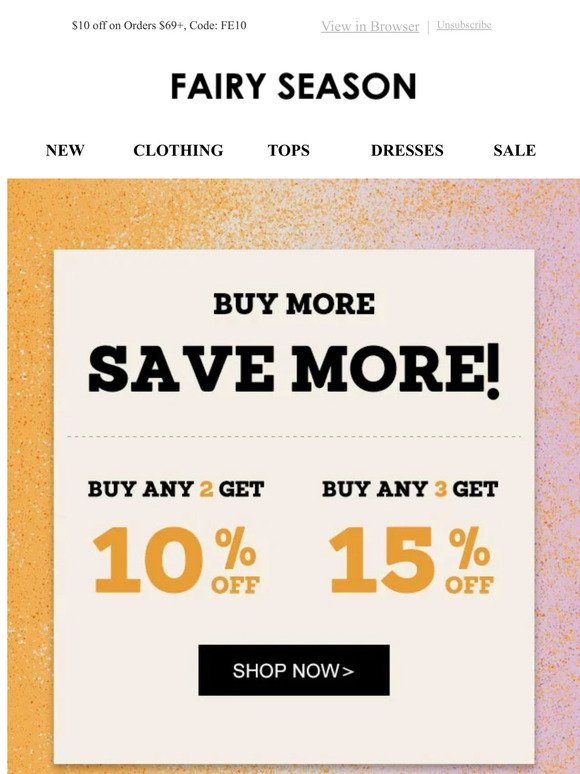 👉️Buy More Save More!😍