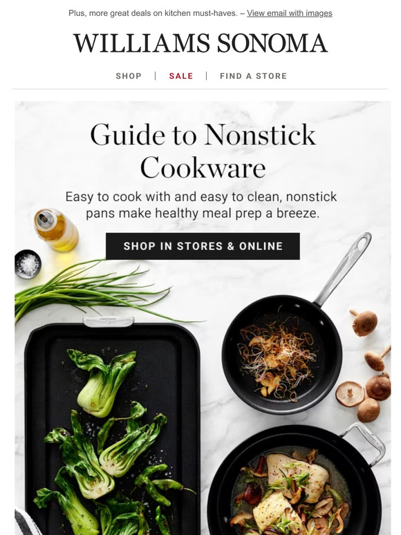 WilliamsSonoma Email Newsletters Shop Sales, Discounts, and Coupon Codes