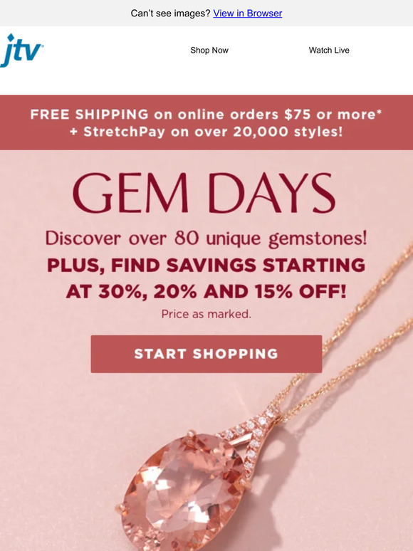 JTV The 2024 Color of the Year is... 🍑 Milled