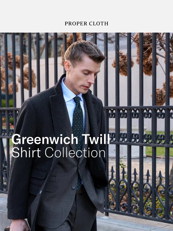 What’s New in the Greenwich Shirt Collection
