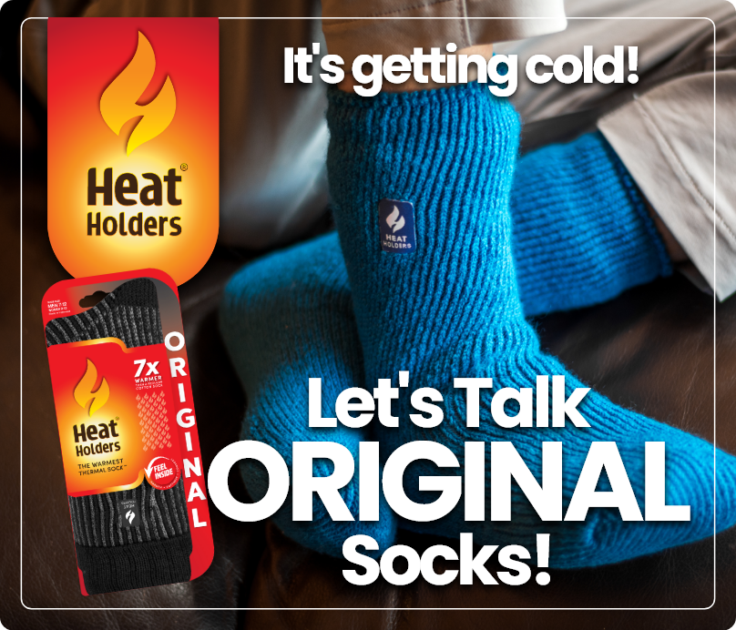 Heat Holders When should you be wearing the warmest thermal sock, ? 🧦