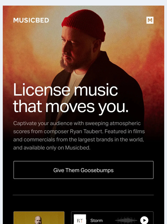License music that moves you—only on Musicbed.