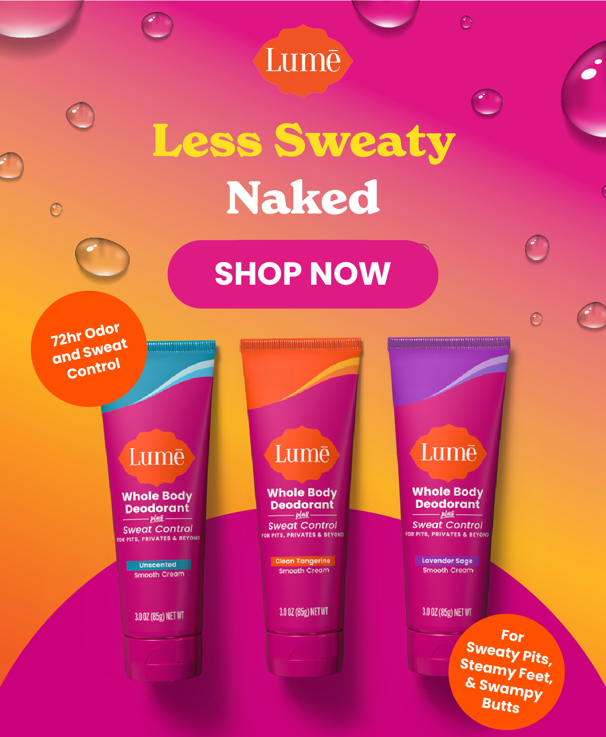 Less Sweaty Naked