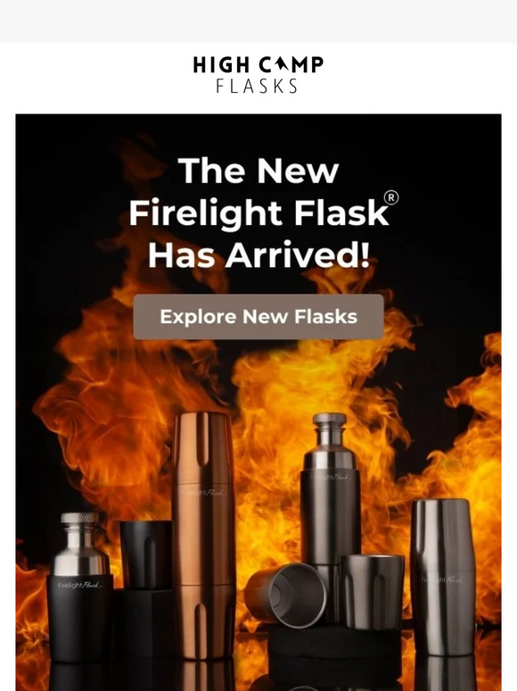 High Camp Flasks: NEW Flasks Are Here! Discover the updated Firelight ...