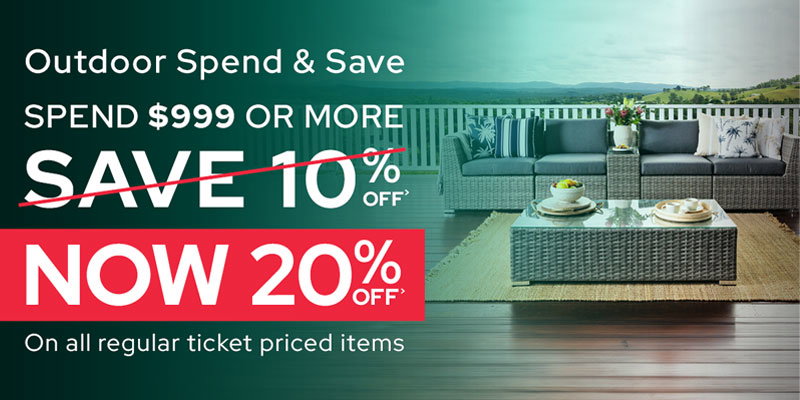 Outdoor Spend and Save
