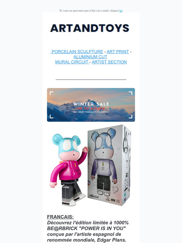 Exciting New Be@rbrick! EDGAR PLANS 1000% - Don't Miss Out!