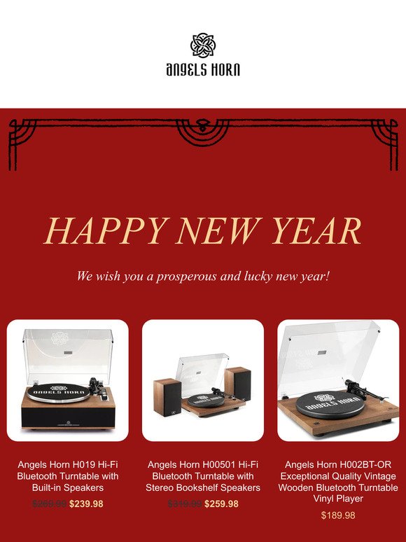 Happy New Year 2024 : Connect with Vinyl, Connect with Family.