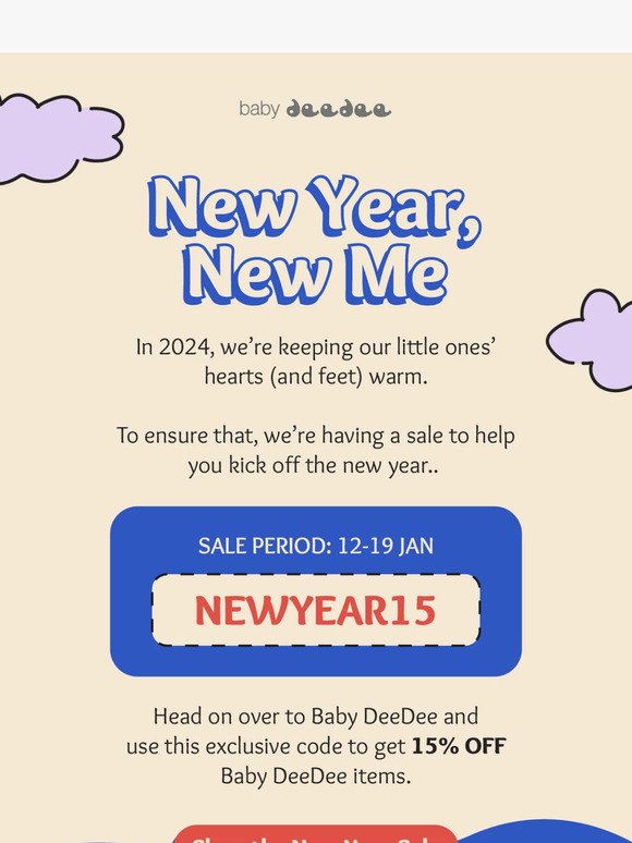 Happy New Year, baby!