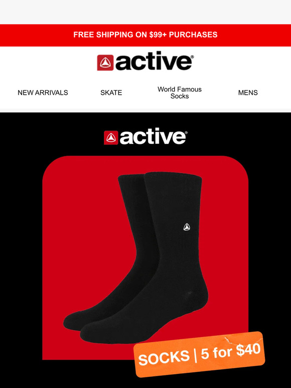 Active Ride Shop: 🧦 SOCKS 🧦 5 for $40 | Milled