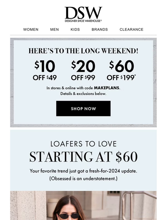 dsw 10 off 49