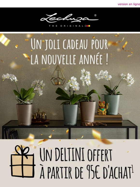 Un DELTINI offert à partir de 95€ d'achat 🎁