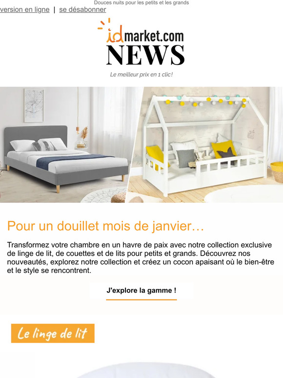 🤍 C'est le mois du blanc chez id'market !