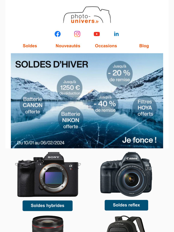📢 Soldes, promos, bons plans, profitez en pour vous équiper au meilleur prix !