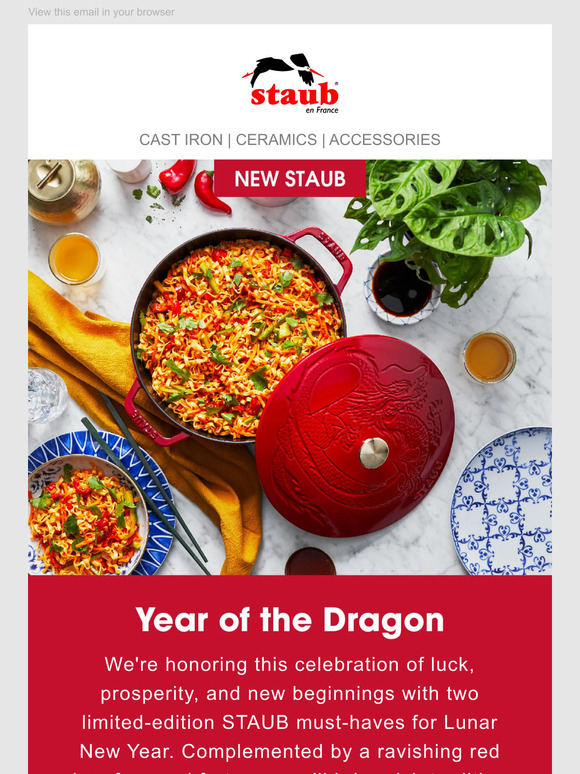 Zwilling NEW LimitedEdition STAUB for Lunar New Year 🐉 Milled