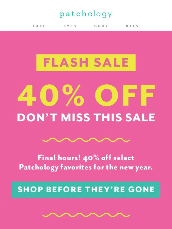 Don’t Miss this 40% Off Sale!