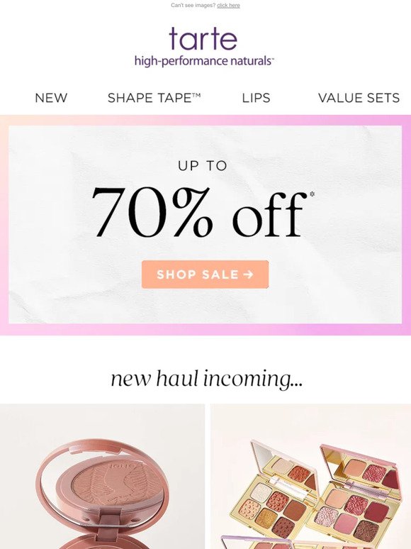 Up to 70% OFF 💜