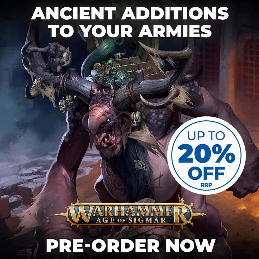New Pre-orders For Age of Sigmar and Black Library