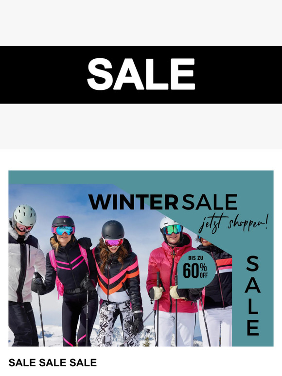 Januar bedeutet SALE %%%
