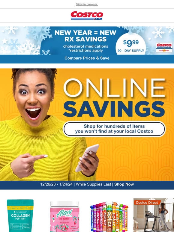 Costco Online Savings You Won't Want to Miss! Milled