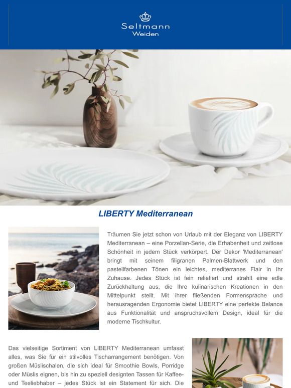 Neuheiten bei Seltmann entdecken  | Newsletter Seltmann Weiden Shop