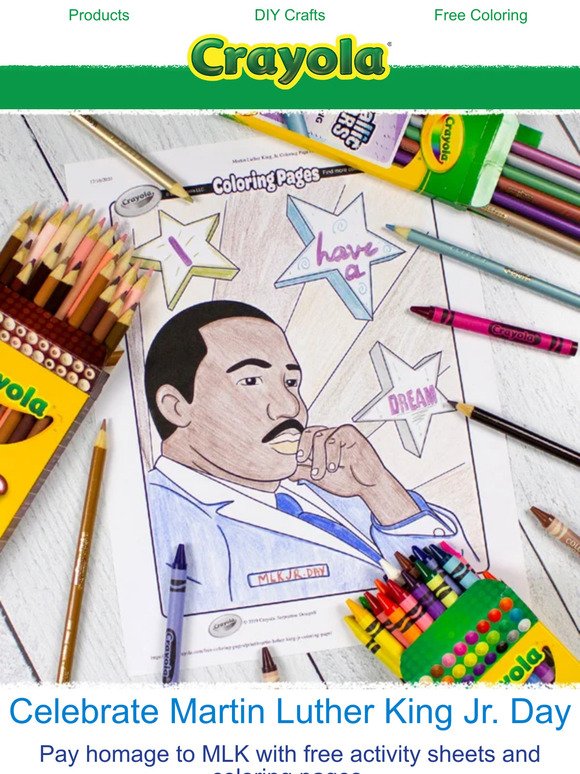 Explore Art & Equality with MLK Jr Coloring Pages