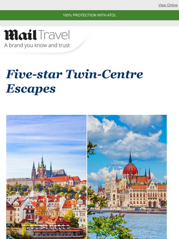 Discover Five-star Twin-Centre Escapes