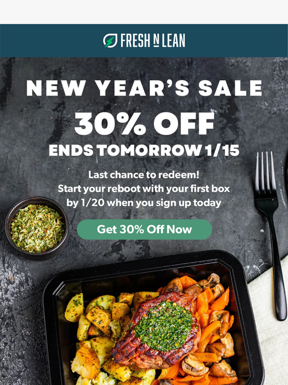 The countdown begins for 30% OFF ⏳