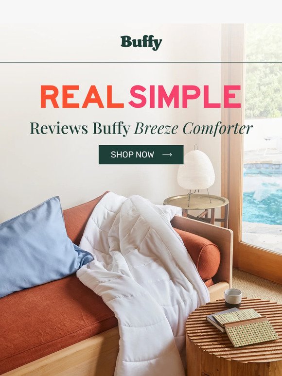 Real Simple reviews Buffy
