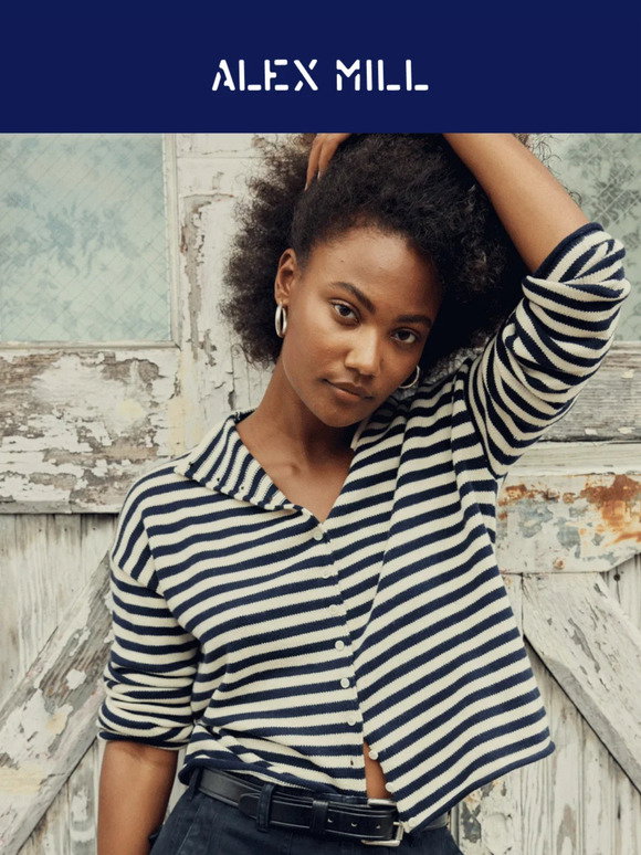 Alex Mill: Coming Soon: The Taylor Cardigan | Milled