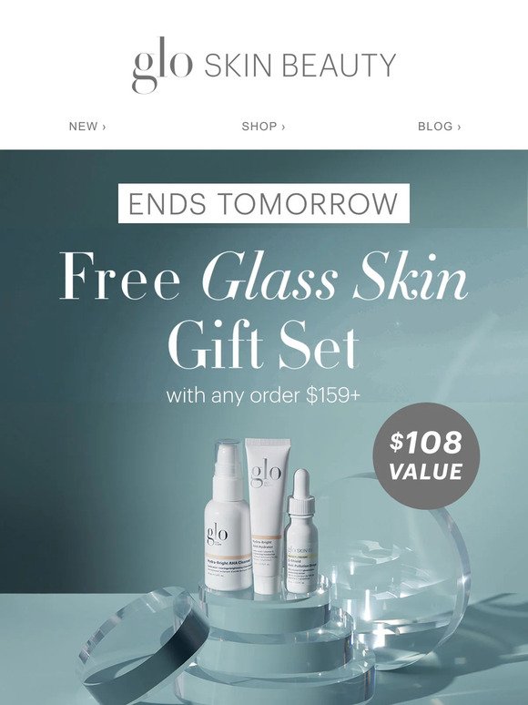 Your FREE gifts ✨ glass skin essentials