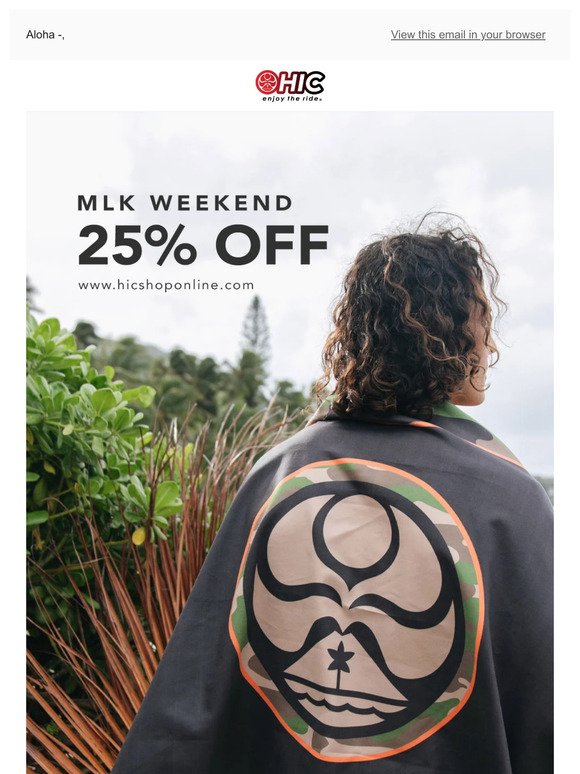 25% OFF Ends Tomorrow!