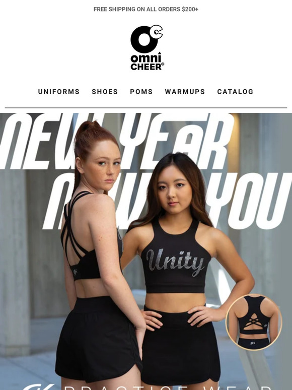 Omni Cheer Reach Your Goals in New Cheer Gear Milled