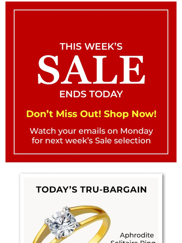 LAST CALL! Week 2 Sale ends at Midnight!