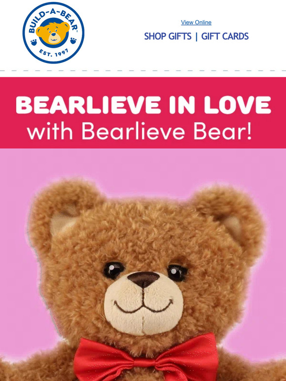 Build-A-Bear: Bearlieve in Love With Bearlieve Bear! | Milled