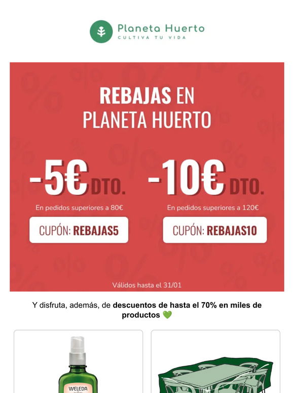 Planetahuerto ES: 💥ENVÍO GRATIS en BLACK FRIDAY 😱