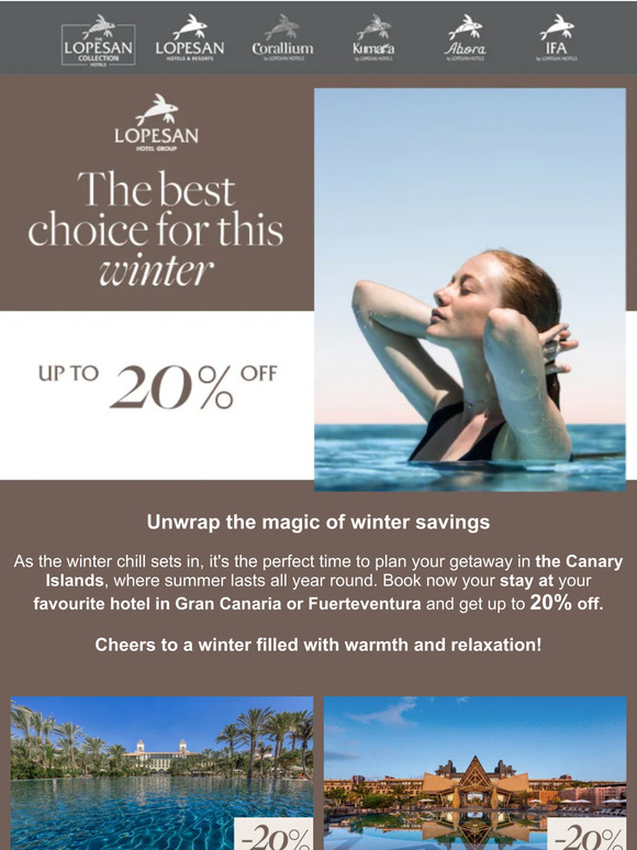 ❄️ Winter holidays in the Canary Islands ☀️