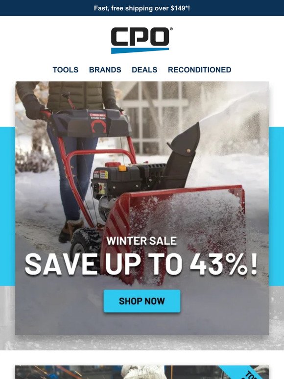 Winter Sale: Up to 50% Off plus bonus coupon