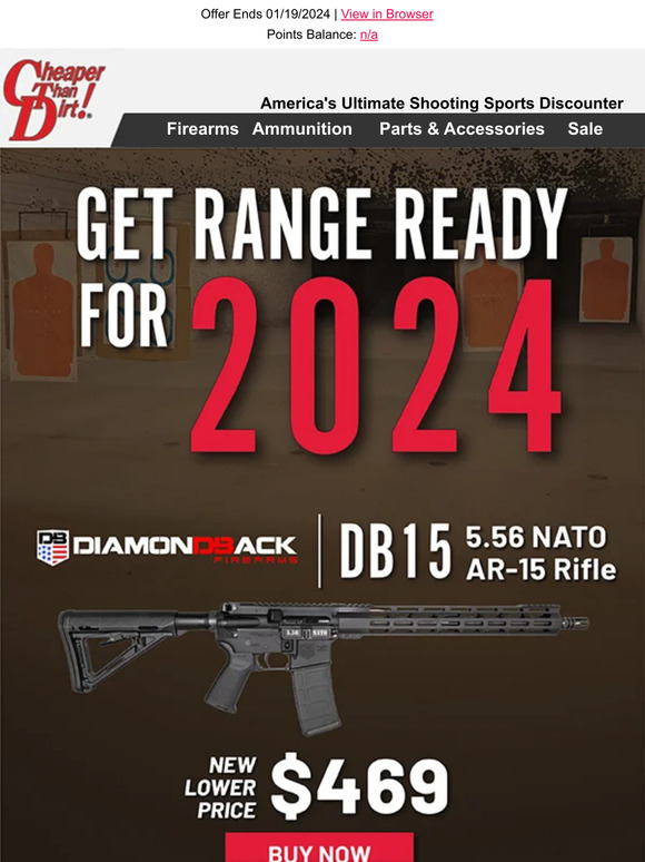 Cheaper Than Dirt Deals to Get You Range Ready for 2024 Milled