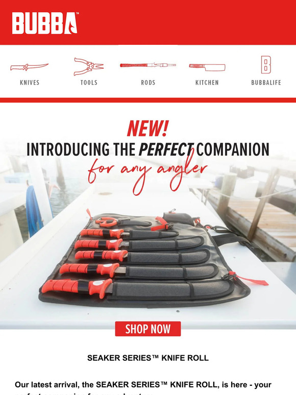 Discover the Seaker Series™ Knife Roll