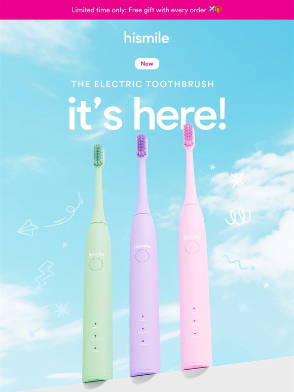 LAUNCH: The Hismile Electric Toothbrush