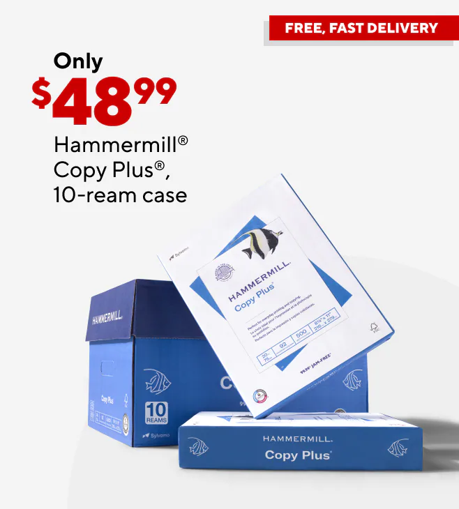 Only $48.99 for Hammermill Copy Plus Copy Paper 8 1/2