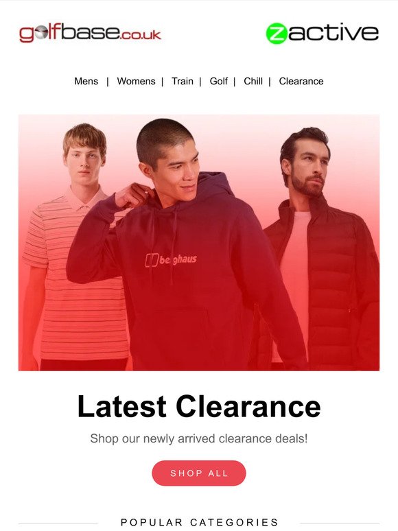 Latest Clearance Deals - Save Big!