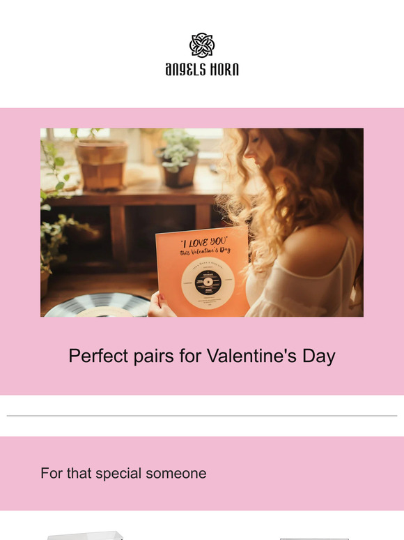Perfect pairs for Valentine's Day