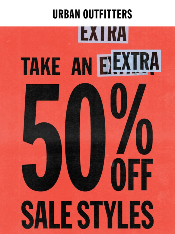 Urban Outfitters Email Newsletters Shop Sales, Discounts, and Coupon Codes