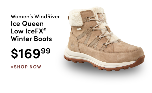 Women’s WindRiver Ice Queen Low IceFX® Winter Boots $169.99