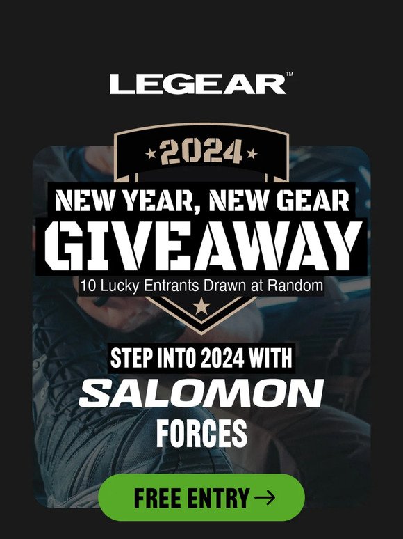 legear: New Year, New Gear Giveaway: Step into 2024 with Salomon